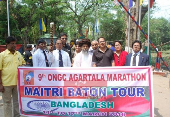 Four day long 9th ONGC Agartala Manrathon begins